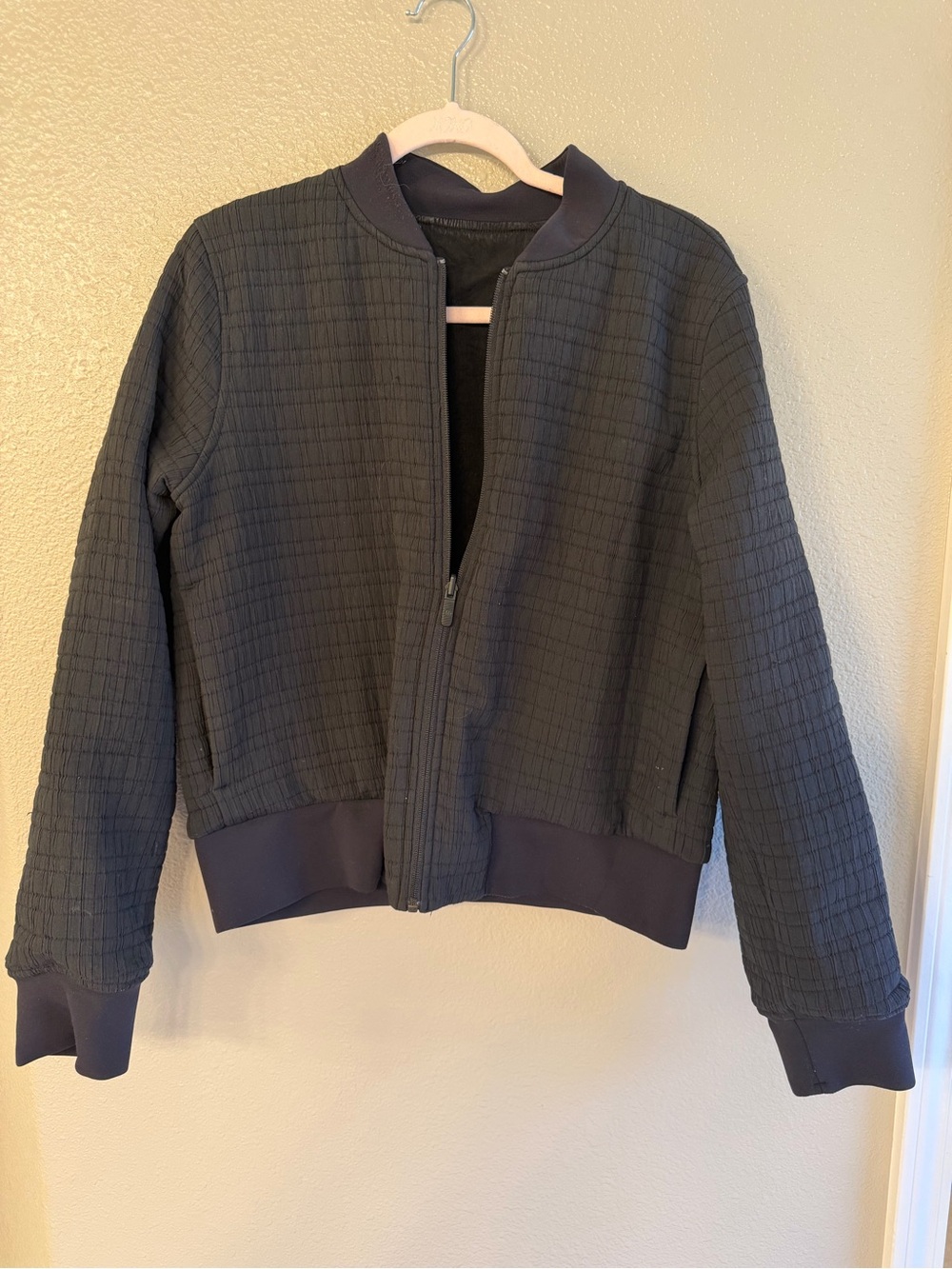 Lululemon Textured Bomber Jacket